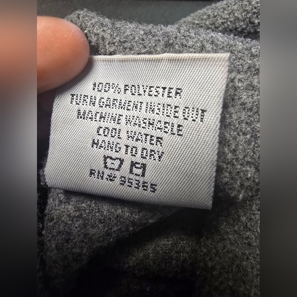 Trailridge Grey Fleece PJ Pajama Sack Sleep Lounger Adult One Size OS - Picture 7 of 10